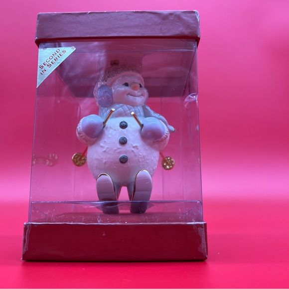 LENOX Snowman on Skis Ornament - Picture 8 of 9